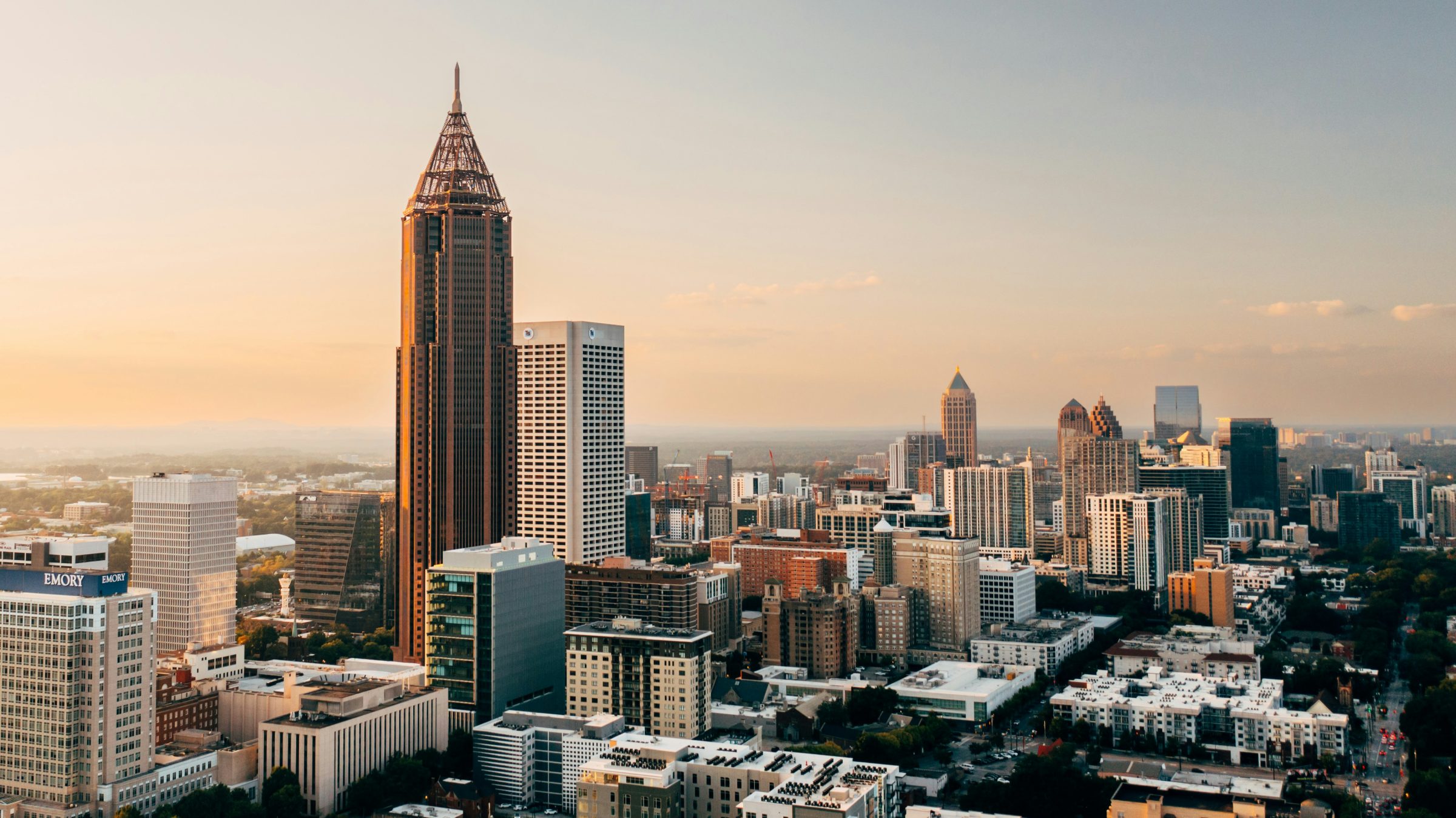 The Atlanta skyline